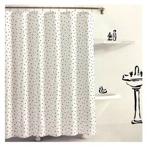 NWT Kate Spade Shower Curtain, Pop Dots